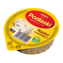 Podlaski Pástétom Gombával 100 gramm -darabár (15 darab/csomag)