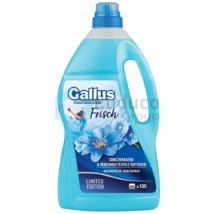 GALLUS parfümös koncentrált Öblítő 4,08L Frisch (kék) - (120 mosás) - Darab ár (4db/karton)