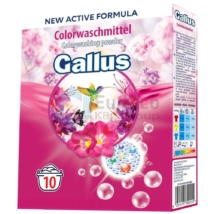 Gallus mosópor 650g (10 mosás) color Új csomagolásban Aktív Formulával - darab ár(18db/karton)