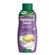 senna fokhagymás szósz 700 g-os kiszerelésben, 6 db/zsugor