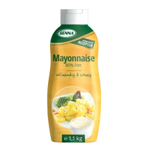 senna majonéz 80%-os zsírtartalommal 1,1 kg-os kiszerelésben, 8 db/zsugor