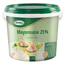 senna majonéz 25 %-os zsírtartalommal, 5 kg-os kiszerelés-----4.415-ft helyett