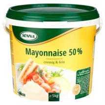 senna majonéz 50%-os zsírtartalommal 5 kg-os kiszerelés-----6.225-ft helyett