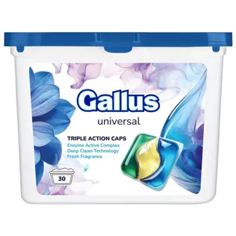 Gallus-Mosókapszula-Universal- 30db-os - a termék csomag ára (8db/karton) 