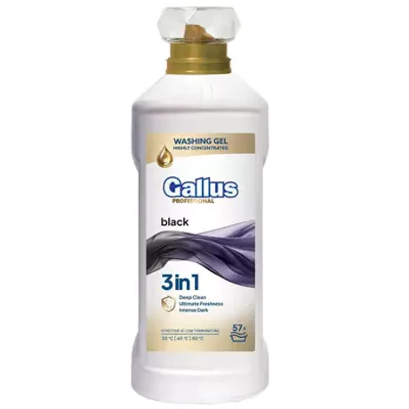 Gallus Gél 2l - 3in1 (57 mosás) - Black - Darab ár (6db/karton)