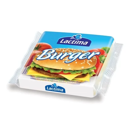 Lactima Szeletelt lapka sajt BURGER 100g  13db/karton