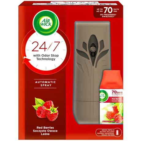 Air Wick Pumpás Készülék+250ml Illat Spray-Málna - darab ár(4darab/karton)