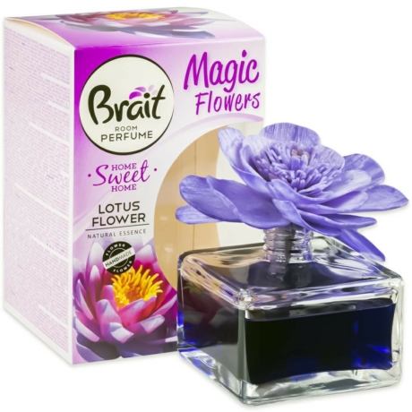 Brait Illatosító Üvegben-75ml-Lotus flower - Darab ár(12db/kartont)