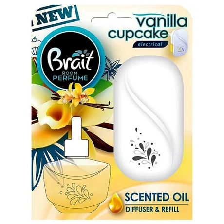 Brait Elektromos Illatosító+20ml utántöltő-Vanilla cupcake - Darabár
