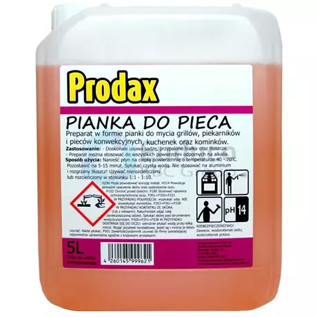 Prodax Zsíroldó Tisztítószer 5 L -darabár (3darab/karton)