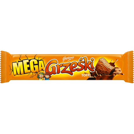 Mega Grzeski Toffee, 48 gramm (32db/karton)