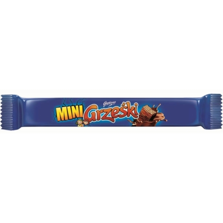 Mini Grzeski csokoládéban 20 g (140db/karton)