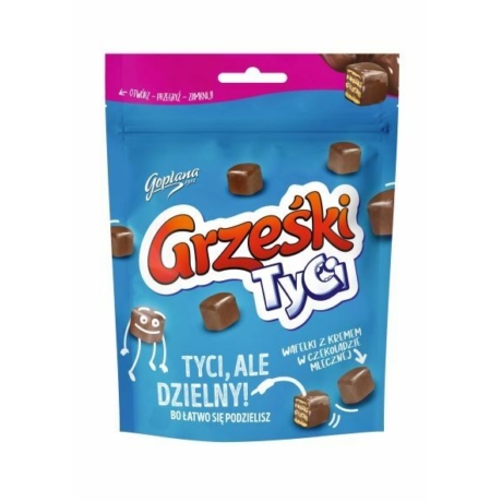 Grezeski Tejcsokoládés nápolyi kockák 120 gramm (16db/karton)