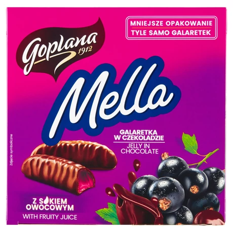 Colian Goplana Mella Áfonyás zselé 190g(24db/karton)