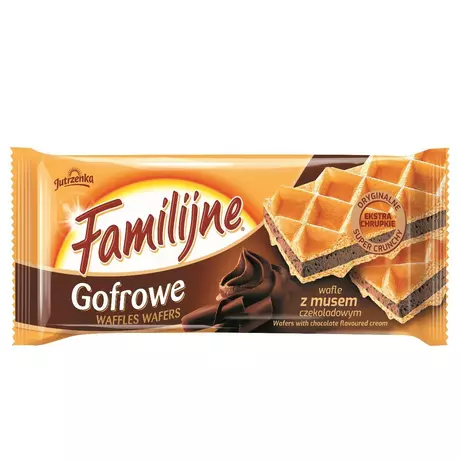 Colian Familijne OSTYA Gofri tésztával Csokoládés habbal 130g(23db/karton)