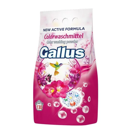 Gallus Color Mosópor Új Aktív Formulával 8,45 kg (130 mosás) -darab ár 