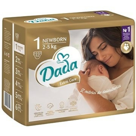 DADA Extra Crea újszülött pelenka 1 méret (23db-os (6 csomag/karton))