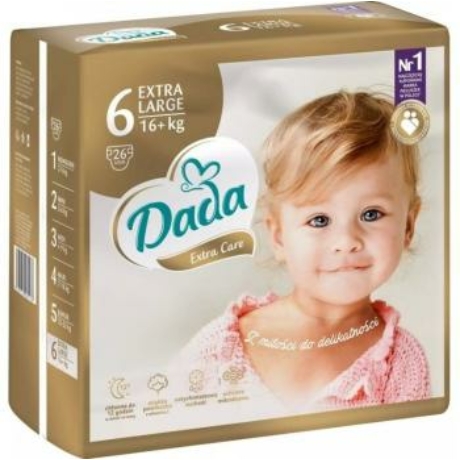 DADA Extra Care XL pelenka 6 (26db-os) (3 csomag/karton)