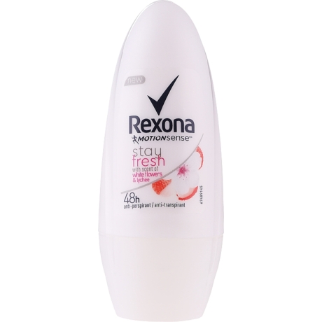 Rexona Női izzadásgátló Deo 50ml Stay Fresh White (6 darab/karton)