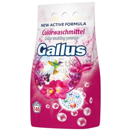 Gallus mosópor 9,1kg (140 mosás) Color - Új csomagolásban Aktív Formulával - darab ár 