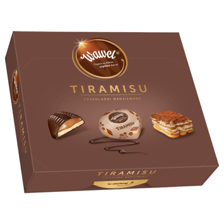 Wawel Tiramisu csokis doboz 330g -darabár (6db/karton)