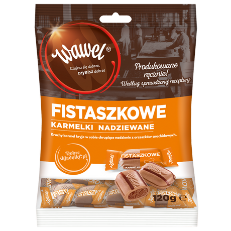 Wawel Mogyoró karamell 120g -darabár (16db/karton)