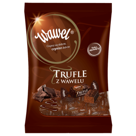 Wawel Csokoládéval bevont cukorkák Trüffel 1 kg -darabár (4db/karton)