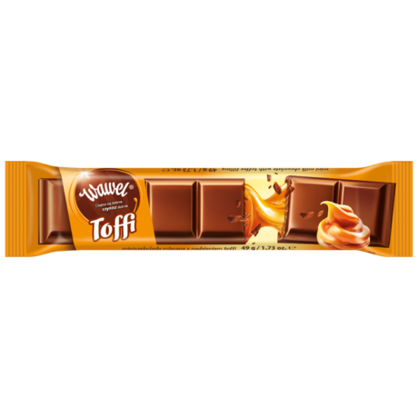 Wawel MINI Toffi csoki szelet 49g -darabár (30db/karton)