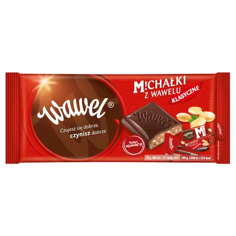 Wawel Michałki klasszikus étcsokoládé 100g darab ár (18db/karton)