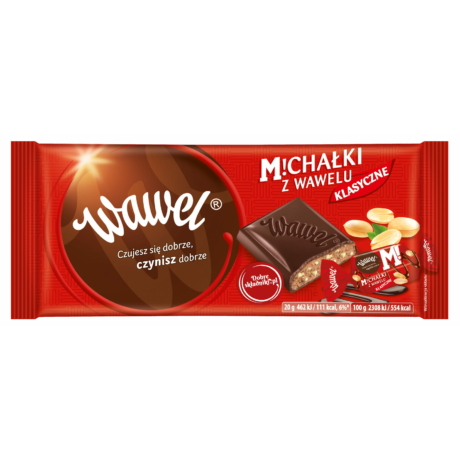 Wawel Michałki klasszikus csokoládé 100g -darabár (18db/karton)