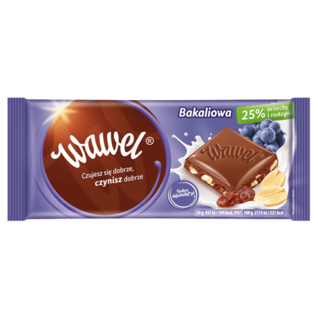 Wawel Bakalla csokoládé 100g -darabár (16db/karton)