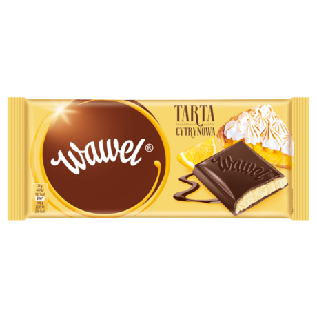 Wawel Citromos csokoládétorta 100g -darabár (18db/karton)