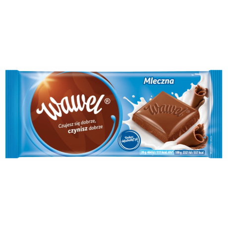 Wawel Tejcsokoládé 100g -darabár (19db/karton)