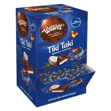 Wawel Tiki Taki csokoládé 2,2 kg -darabár (/karton) Wawel Tiki Taki csokoládé 2,2 kg -darabár (/karton)