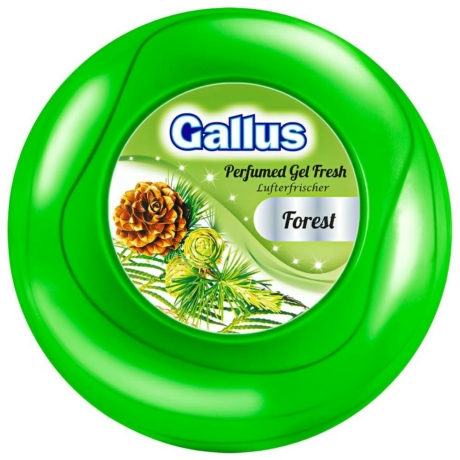 Gallus-Parfümös Illatosító-150g-Fenyő(zöld) - Darab ár(8db-tól a termék darab ára :320-Ft)