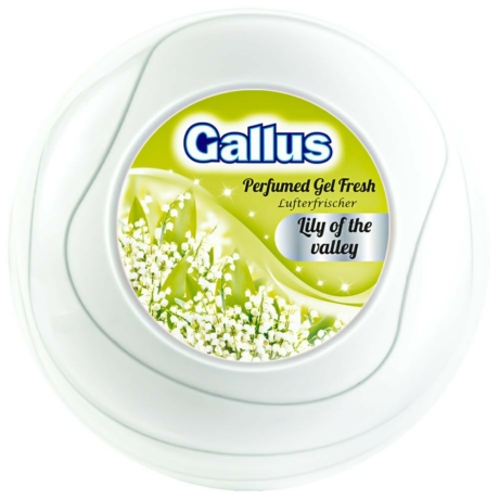 Gallus-Parfümös Illatosító-150g-Gyöngyvirág(fehér) - Darab ár(8db/karton)