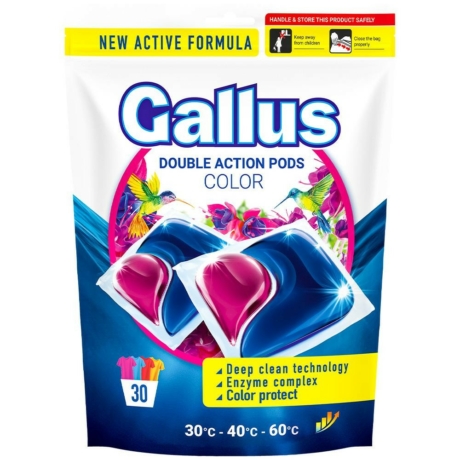 Gallus Mosókapszula-Color-30db-os - a termék csomag ára;(6db-tól a termék csomag ára 2170-ft)