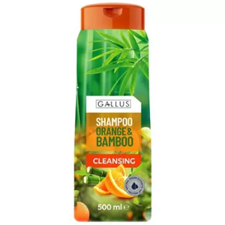 Gallus - Sampon - 500ml - Narancs Bambusszal - darabár (12db/karton)