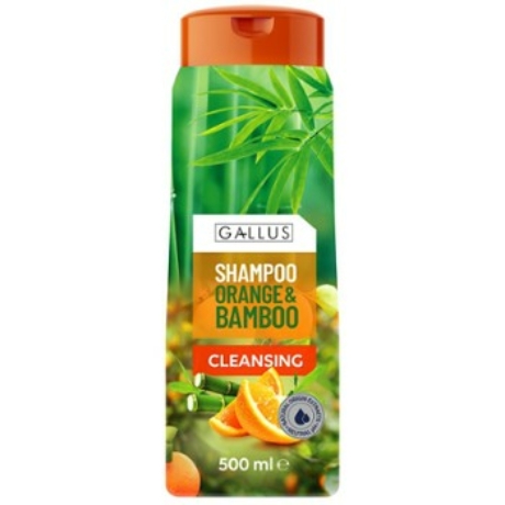 Gallus - Sampon - 500ml - Narancs Bambusszal - darab ár (12 db-tól a termék darab ára 450-ft)