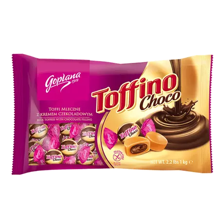 Colian Goplana Toffino Tejes karamella Csokoládé töltelékkel 1kg(4x1kg/karton)