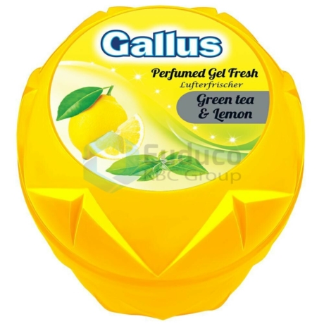 Gallus-Parfümös Illatosító-150g-Zöld Tea (Sárga) Darab ár(12db/karton)