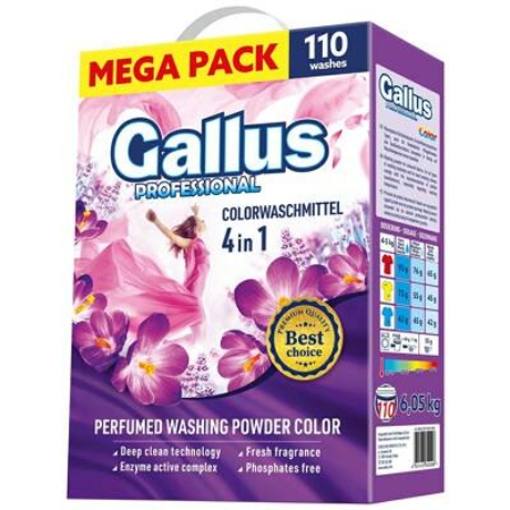 Gallus Professional Parfümös Koncentrált 4in1 6,05kg- Color(110 mosás) Darab ár