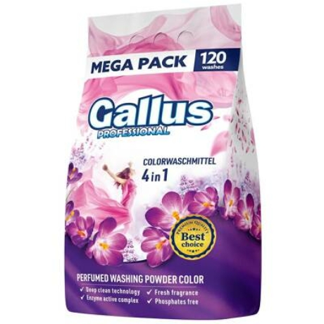 Gallus Professional Parfümös Koncentrált 4in1 6,6kg- Color(120 mosás) Darab ár(3db-tól a termék darab ára:2890-ft)