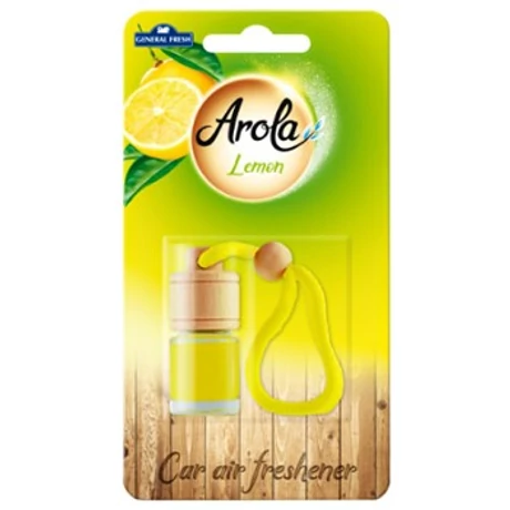 Arola Autós szélvédő illatosító 5ml - lemon - darab ár(14darab/karton) Arola Autós szélvédő illatosító 5ml - lemon - darab ár(14darab/karton)