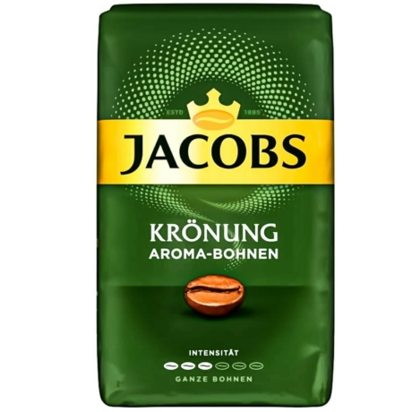 Jacobs Krönung Aroma Bohnen -  Szemes Kávé - 500g  (12 db/karton)