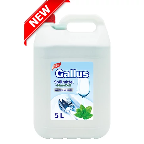 Gallus - Mosogatószer - 5L - Menta - darab ár  