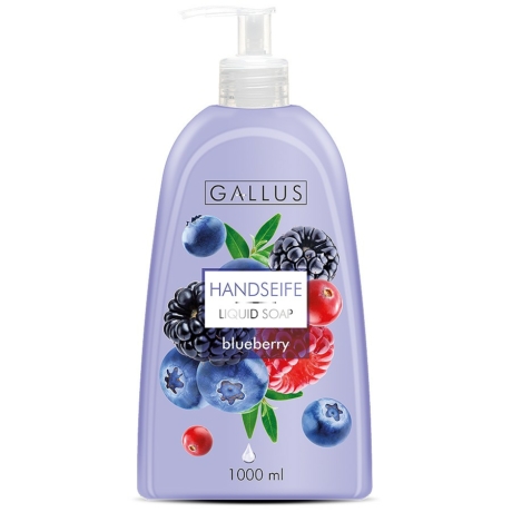 Gallus - Folyékony szappan - 1l - Blueberry - Darab Ár (8db/karton)