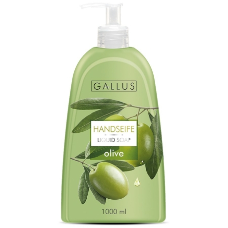 Gallus - Folyékony szappan - 1l - Oliva - Darab Ár (8db-tól a termék darab ára:570-ft)