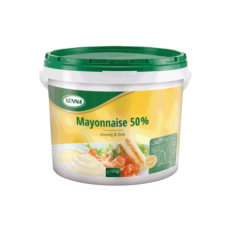 senna majonéz 50%-os zsírtartalommal 10 kg-os kiszerelés