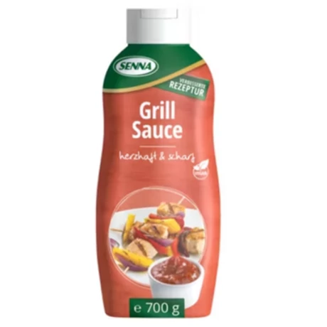 senna grillszósz 700 g-os kiszerelésben, 6db/zsugor